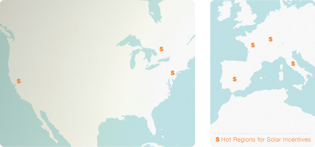 Solar Incentives World Map