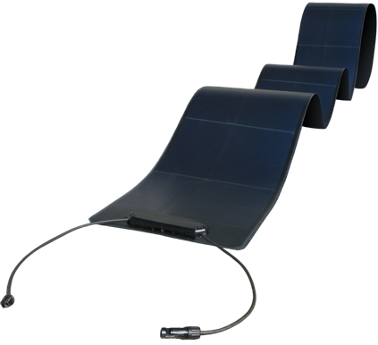 Peel & Stick 136 watt Uni-Solar Laminate Solar Panel Flexible Unisolar 
